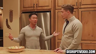 Asian well-pleased celebrity barebacking ambitious hetersexual actor &vert; Jkab Ethan Dale & Something over on Tee